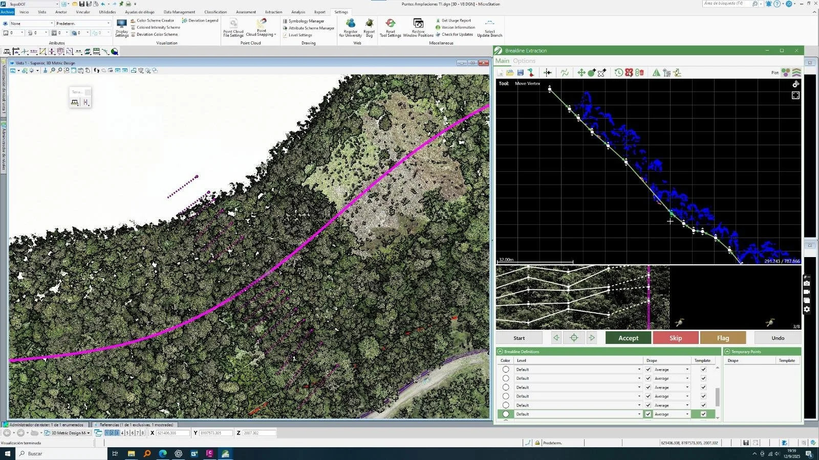 Software procesamiento LiDAR