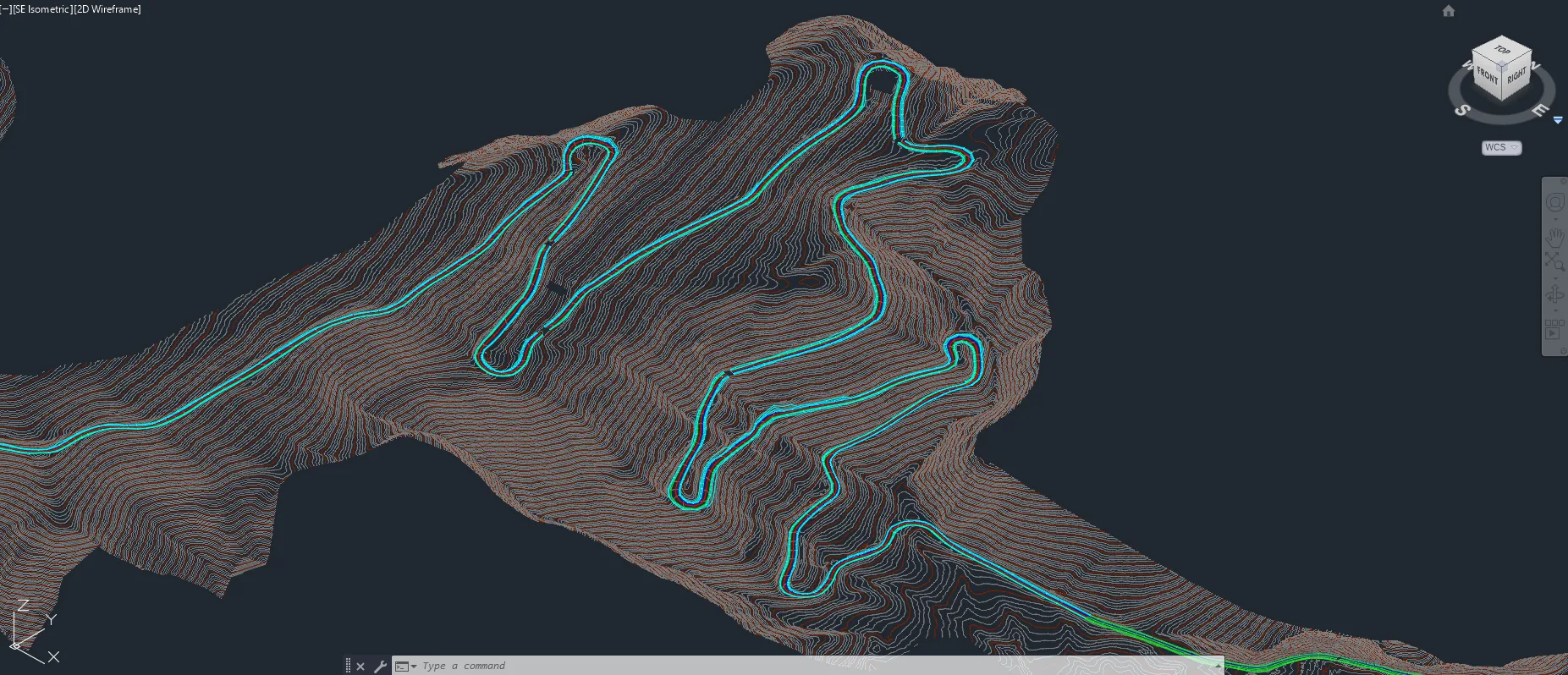 Carretera LiDAR Civil 3D